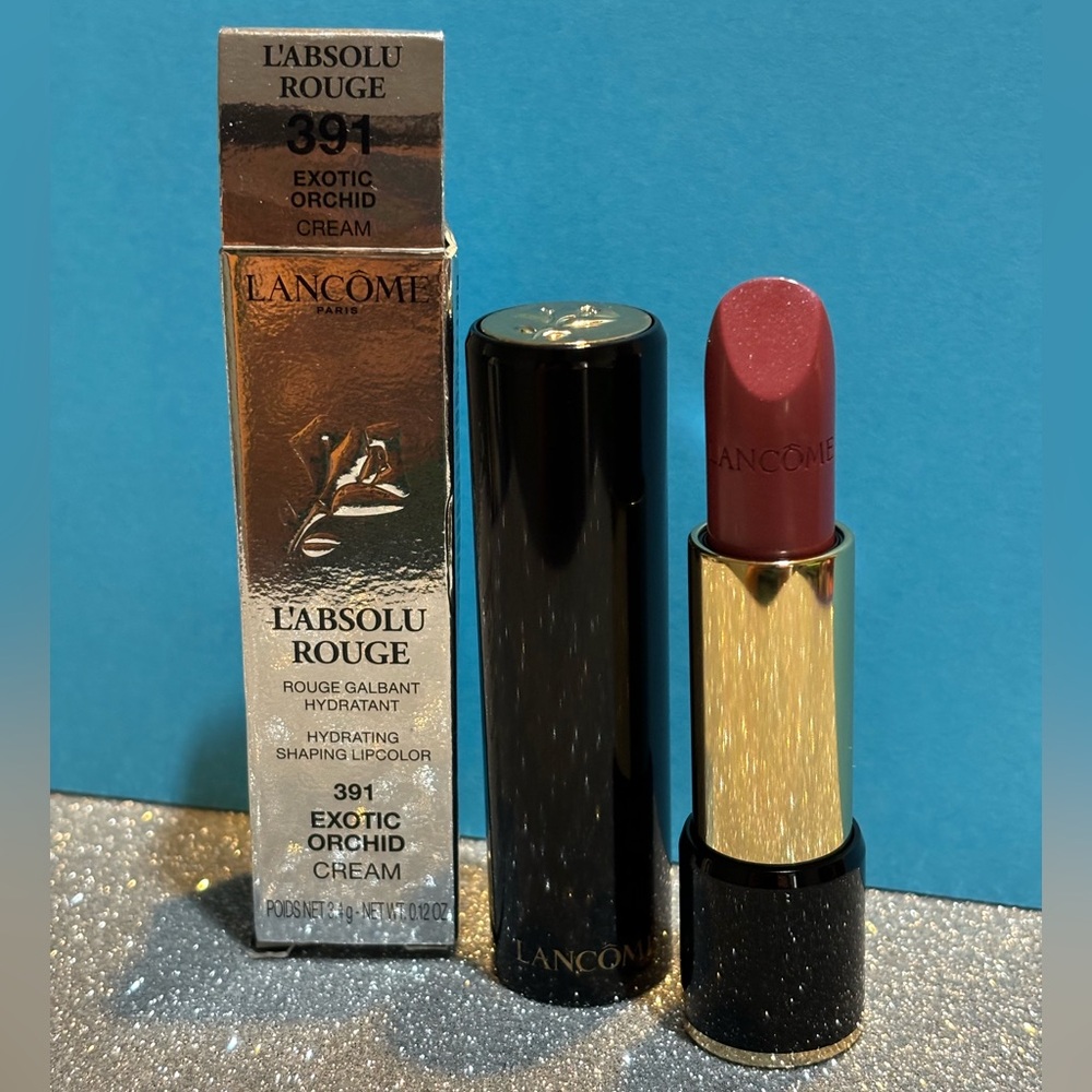 BNIB! Lancome L’Absolu Rouge Lipcolor in EXOTIC ORCHID Cream 391 💄